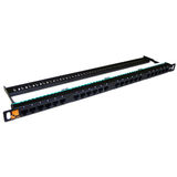 Патч-панель LANMASTER компактная 24 порта LAN-PPC24U5E