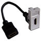 LANMASTER
Вставка Mosaic 22.5x45 с адаптером HDMI с удлинителем LANMASTER
Вставка Mosaic 22.5x45 с адаптером HDMI с удлинителем