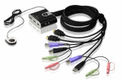 ATEN PETITE 2 PORT USB2.0 HDMI KVM SWITCH.