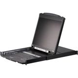 ATEN 8P Dual RAIL LCD KVMP SWITCH 19INCH (CL5808NR). CL5808N-ATA-RG