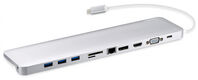 ATEN USB-C Multiport Dock with Power Pass-Through | Docking Station