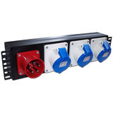 LANMASTER
Блок розеток 19" трехфазный TWT-PDU-32AI9-3P