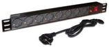LANMASTER
Блок розеток 19" 8 шт. TWT-PDU19-10A8P-1.8