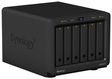 Synology DS620slim DC2,0GhzCPU/2Gb(upto6)/RAID0,1,10,5,6/up to 6HDDs SATA 2,5'/2xUSB 3.0/2xGigEth/iSCSI/2xIPcam(up to 25)/1xPS/2YW