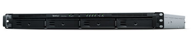 Synology Rack 1U,QC 2.2GHz CPU/8GB(upto64GB)/RAID 0,1,10,5,6,F1/upto4 HS HDD(3.5