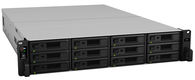 Synology(Rack 2U)12C2,1GhzCPU/16Gb(128)/RAID0,1,10,5,6/upto12HP HDDs SATA,SAS(3,5' 2,5')upto 180 (7xRX2417sas or 7xRX1217sas)/2xUSB/4GE+2x10GE(RJ-45)/2Expslot/iSCSI/2xIPcam(up to128)/2xRPS/no rail/5YW