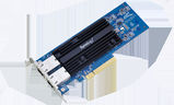 Synology 10 Gigabit dual port RJ-45 PCIe 3.0 4x adapter(incl LP and FH bracket) E10G18-T2&nbsp;<img style='position: relative;margin:0' src='/image/only_to_order_edit.gif' alt='На заказ' title='На заказ' />