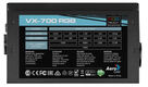 Aerocool 700W Retail VX PLUS 700 RGB