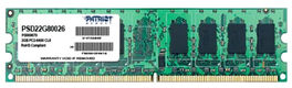 Patriot DDRII 2GB 800MHz UDIMM (PC-6400) CL6 1,8V (Retail) 128*8 Patriot DDRII 2GB 800MHz UDIMM (PC-6400) CL6 1,8V (Retail) 128*8