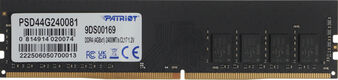 Patriot DDR4 4GB 2400MHz UDIMM (PC4-19200) CL17 1.2V (Retail) 512*8 Patriot DDR4 4GB 2400MHz UDIMM (PC4-19200) CL17 1.2V (Retail) 512*8