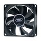Вентилятор DEEPCOOL Xfan80 80x80x25мм (240шт./кор, пит. от БП, черный, 1800об/мин) Color BOX