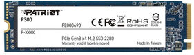 PATRIOT SSD P300 512GB M2 2280 PCIe P300P512GM28 PATRIOT SSD P300 512GB M2 2280 PCIe P300P512GM28
