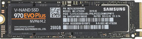 SSD M.2 (PCI-E NVMe) 250 Gb Samsung 970 EVO plus (R3500/W2300MB/s) (MZ-V7S250BW analog MZ-V7E250BW, MZ-V6E250BW)