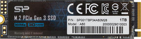 Solid State Disk Silicon Power P34A60 1Tb PCIe Gen3x4 M.2 PCI-Express (PCIe) SP001TBP34A60M28 Solid State Disk Silicon Power P34A60 1Tb PCIe Gen3x4 M.2 PCI-Express (PCIe) SP001TBP34A60M28
