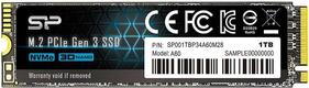 Solid State Disk Silicon Power P34A60 1Tb PCIe Gen3x4 M.2 PCI-Express (PCIe) SP001TBP34A60M28