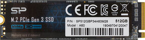 Solid State Disk Silicon Power P34A60 512Gb PCIe Gen3x4 M.2 PCI-Express (PCIe) SP512GBP34A60M28 Solid State Disk Silicon Power P34A60 512Gb PCIe Gen3x4 M.2 PCI-Express (PCIe) SP512GBP34A60M28