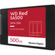 Western Digital SSD RED 500Gb SATA-III 2,5”/7мм WDS500G1R0A