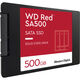 Western Digital SSD RED 500Gb SATA-III 2,5”/7мм WDS500G1R0A