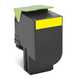 Картридж Lexmark высокой ёмкости с жёлтым тонером для CX410/CX510