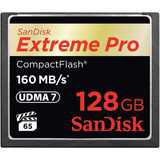Флеш-накопитель Sandisk Карта памяти SanDisk Extreme Pro CF 160MB/ s 128 GB VPG 65 SDCFXPS-128G-X46