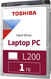Накопитель на жестком магнитном диске TOSHIBA Жесткий диск TOSHIBA HDWL110UZSVA/HDKCB88ZKA01T L200 Slim (7mm) 1ТБ 2,5