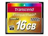 Флеш-накопитель Transcend 16GB CompactFlash 1000X TS16GCF1000