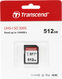 Флеш-накопитель Transcend Карта памяти Transcend 512GB UHS-I U3 SD card