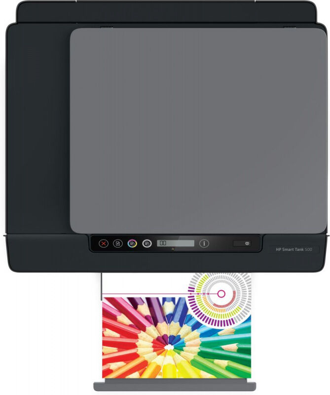 Многофункциональное устройство HP МФУ HP 4SR29A Smart Tank 500 Wireless AiO Printer (A4) ,Color Ink Printer/Scanner/Copier