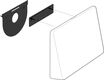 Держатель Logitech Wall Mount for Tap настенное крепление для Logitech Tap: (узел настенного крепления (пластина и зажимная конструкция)