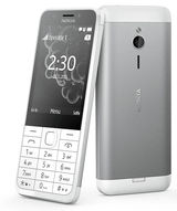 Телефон сотовый Nokia 230 DS RM-1172 Silver A00026972&nbsp;<img style='position: relative;margin:0' src='/image/only_to_order_edit.gif' alt='На заказ' title='На заказ' />