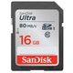 Флеш-накопитель Sandisk Карта памяти SanDisk Ultra SDHC 16GB 80MB/s Class 10 UHS-I