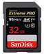 Флеш-накопитель Sandisk карта памяти Sandisk Extreme Pro SDHC 32GB - 95MB/s V30 UHS-I U3