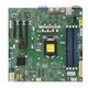 Плата материнская Supermicro MB 8th/9th Generation Intel/Up to 128GB/1 PCI-E 3.0 x8/2 PCI-E 3.0 x4/Dual GbE LAN/6 SATA3 (6Gbps)/M.2 Interface