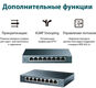 Маршрутизатор TP-Link Неуправляемый гигабитный настольный коммутатор TL-SG108
