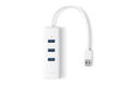 Адаптер TP-Link Сетевой адаптер USB 3.0/Gigabit Ethernet c 3-портовым концентратором USB 3.0