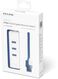 Адаптер TP-Link Сетевой адаптер USB 3.0/Gigabit Ethernet c 3-портовым концентратором USB 3.0