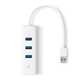 Адаптер TP-Link Сетевой адаптер USB 3.0/Gigabit Ethernet c 3-портовым концентратором USB 3.0