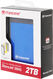 Накопитель на жестком магнитном диске Transcend 2TB StoreJet 2.5