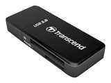 Считыватель карты памяти Transcend USB 3.0 SD / microSD Card Reader Black TS-RDF5K