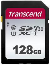 Флеш-накопитель Transcend Карта памяти Transcend 128GB UHS-I U3 SD card TS128GSDC300S