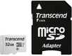 Флеш-накопитель Transcend Карта памяти Transcend 32GB UHS-I U1 microSD with Adapter