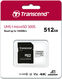 Флеш-накопитель Transcend Карта памяти Transcend 512GB UHS-I U3