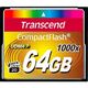 Флеш-накопитель Transcend 64GB CompactFlash 1000X