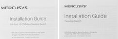Коммутатор Mercusys Mercusys MS105 5-портовый 10/100 Мбит/с настольный коммутатор Коммутатор Mercusys Mercusys MS105 5-портовый 10/100 Мбит/с настольный коммутатор