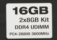 Patriot Viper STEEL DDR4 16GB (8GB*2) 3600MHz UDIMM (PC4-28800) CL17 1.2V Kit of 2 (Retail) 1024*8