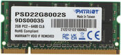 Patriot DDRII 2GB 800MHz SO-DIMM (PC-6400) CL6 1,8V (Retail) 128*8 Patriot DDRII 2GB 800MHz SO-DIMM (PC-6400) CL6 1,8V (Retail) 128*8