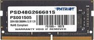 Patriot DDR4 8GB 2666MHz SO-DIMM (PC4-21300) CL19 1.2V (Retail) 1024*8 Patriot DDR4 8GB 2666MHz SO-DIMM (PC4-21300) CL19 1.2V (Retail) 1024*8