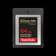 Флеш-накопитель Sandisk Карта памяти SanDisk Extreme PRO CFexpress Type B SDCFE-064G-GN4NN 1500MB/s R