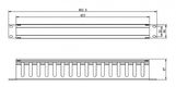 Hyperline CM-1U-ML16-COV Кабельный организатор металлический с крышкой Hyperline CM-1U-ML16-COV Кабельный организатор металлический с крышкой