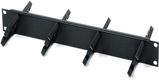 Кабельный организатор с пластиковыми кольцами Hyperline CM-2U-PL-DBL